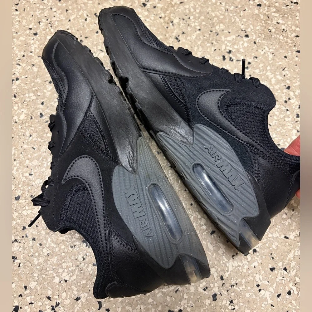 Nike Men's Black Sneakers MEN'S NIKE AIR MAX 90 CASUAL SHOES - Picture 4 of 9